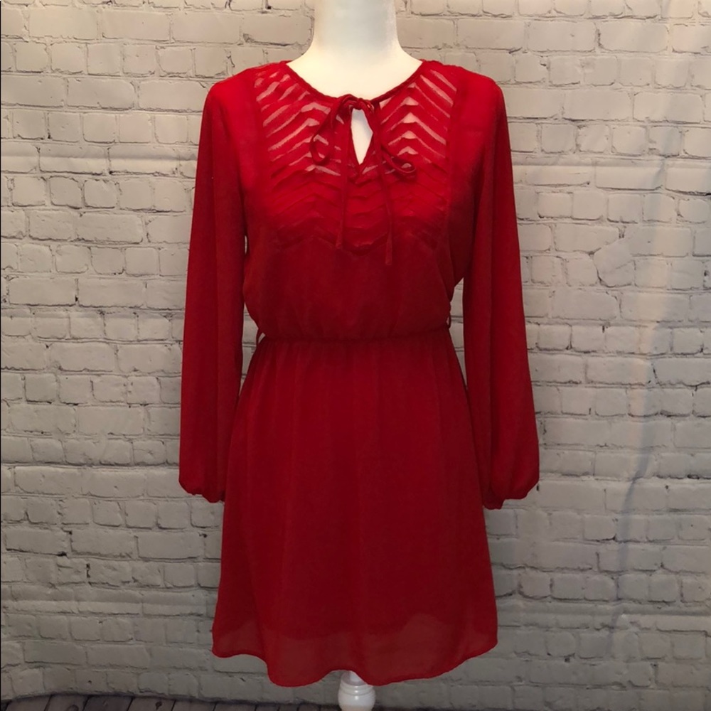 SALE Red Charming Charley Dress